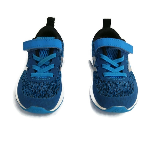 New Balance Infant Fresh Foam Arishi Heather Blue Velcro Sneaker Shoes Size 5 - Picture 4 of 16